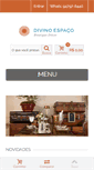 Mobile Screenshot of divinoespaco.com.br